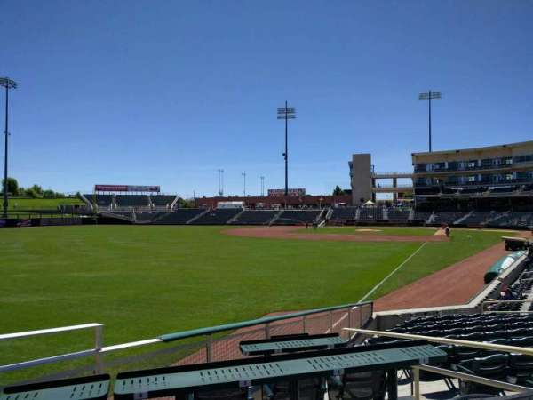 Isotopes Park, section: 125, row: j, seat: 4