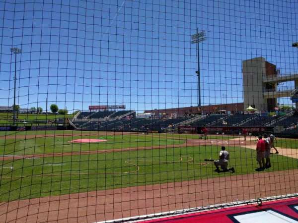 Isotopes Park, section: 111, row: f, seat: 8