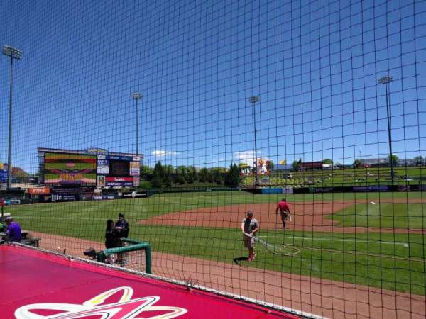 Isotopes Park, section: 111, row: f, seat: 8