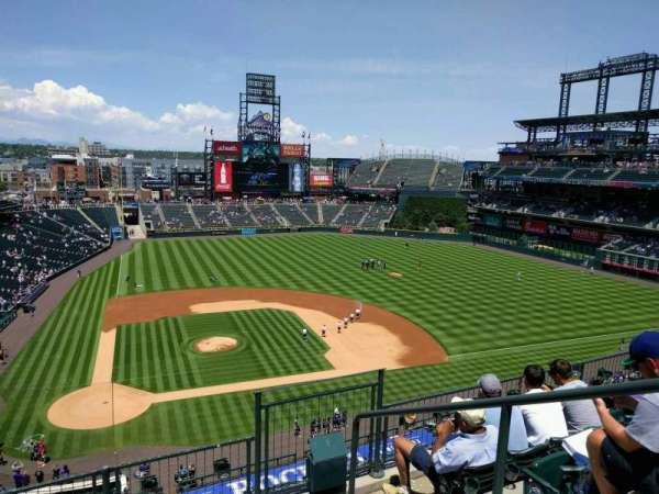 Coors Field, section: L325, row: 5, seat: 3