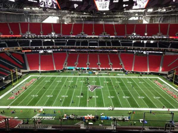 Mercedes-Benz Stadium, section: 341, row: 7, seat: 5
