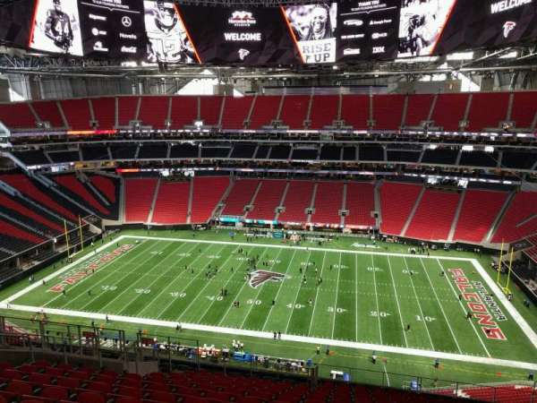 Mercedes-Benz Stadium, section: 338, row: 16, seat: 12
