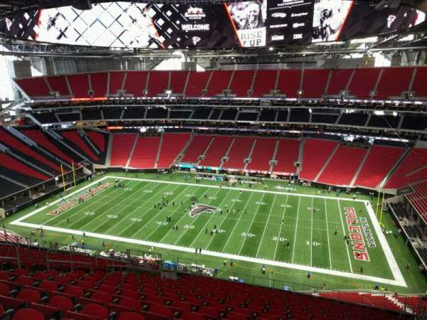 Mercedes-Benz Stadium, section: 337, row: 20, seat: 14