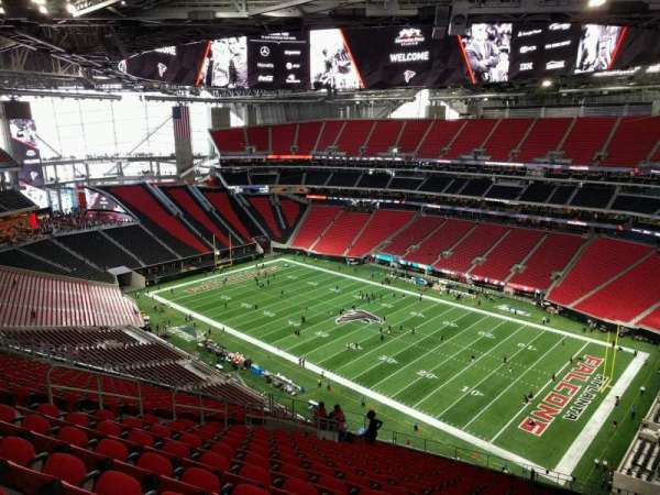 Mercedes-Benz Stadium, section: 334, row: 21, seat: 14