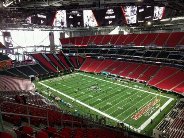 Mercedes-Benz Stadium, section: 333, row: 18, seat: 10