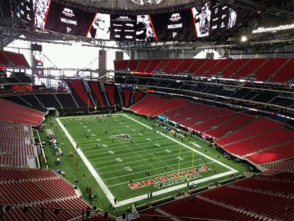Mercedes-Benz Stadium, section: 329, row: 12, seat: 12