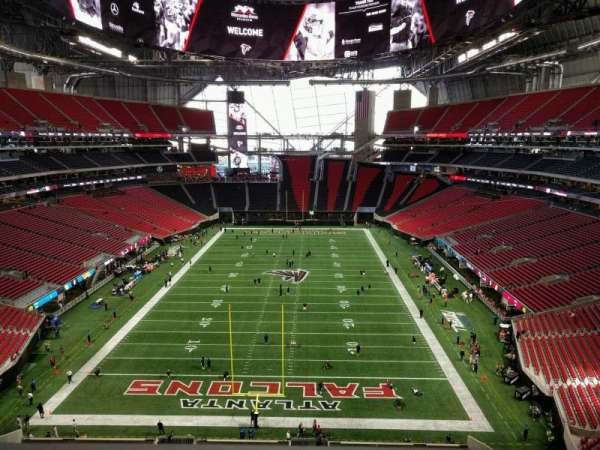 Mercedes-Benz Stadium, section: 325, row: 1, seat: 15