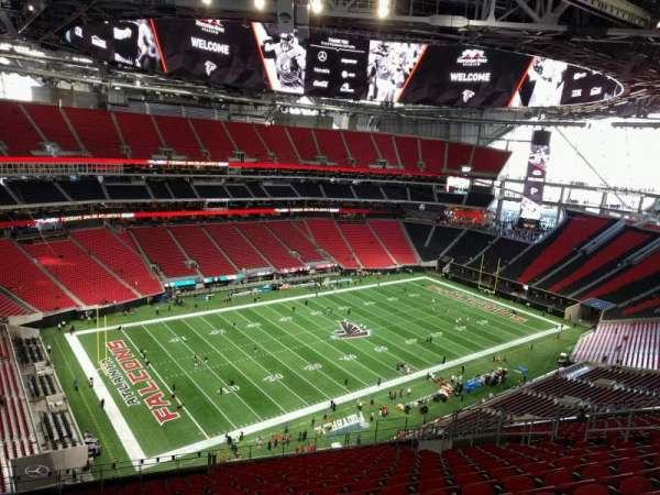 Mercedes-Benz Stadium, section: 317, row: 19, seat: 15