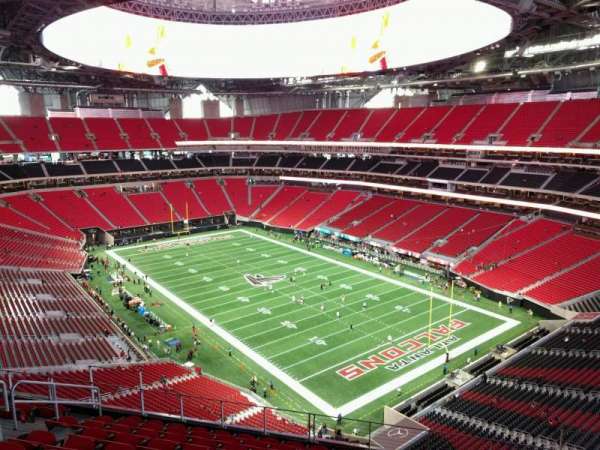 Mercedes-Benz Stadium, section: 303, row: 10, seat: 10