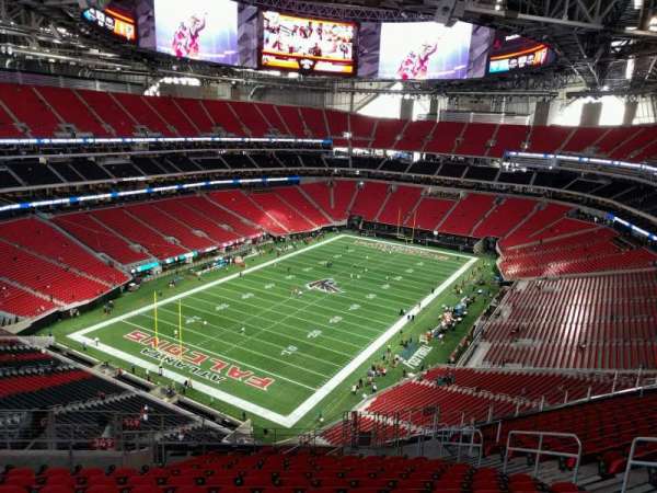 Mercedes-Benz Stadium, section: 349, row: 16, seat: 10