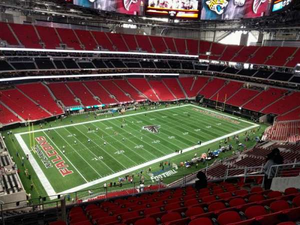 Mercedes-Benz Stadium, section: 345, row: 10, seat: 12