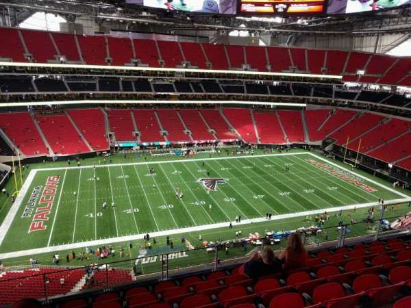 Mercedes-Benz Stadium, section: 343, row: 7, seat: 11