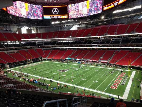 Mercedes-Benz Stadium, section: 205, row: 12, seat: 23