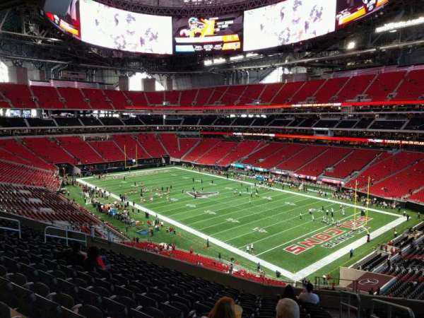 Mercedes-Benz Stadium, section: 204, row: 12, seat: 3