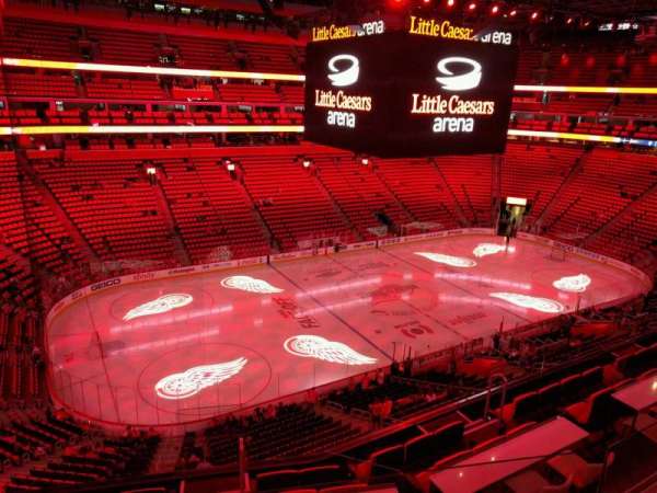 Little Caesars Arena, section: m32, row: 3, seat: 12