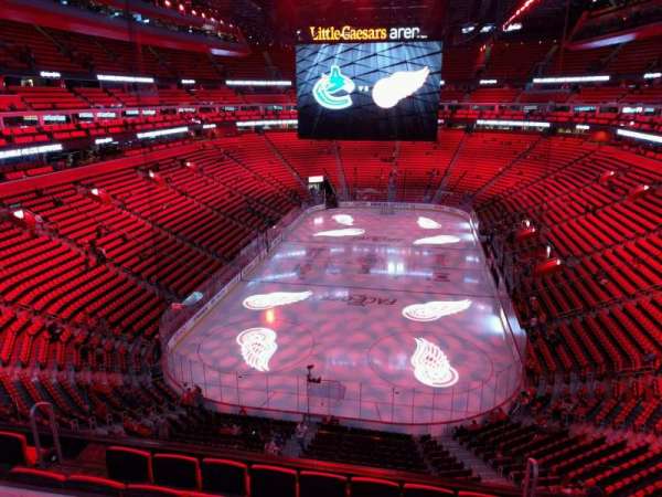 Little Caesars Arena, section: m2, row: 2, seat: 15