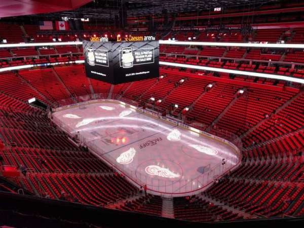 Little Caesars Arena, section: 207, row: 5, seat: 10