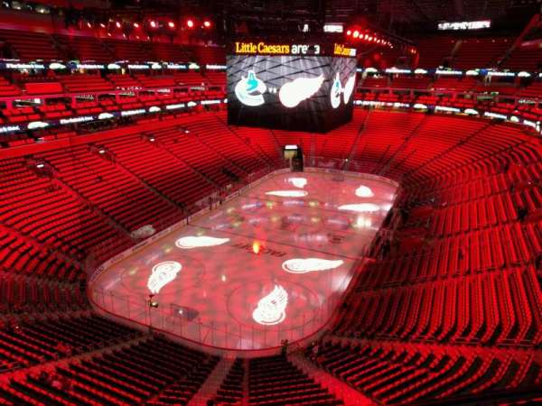 Little Caesars Arena, section: 232, row: 1, seat: 10