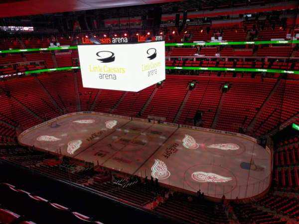 Little Caesars Arena, section: 224, row: 4, seat: 8