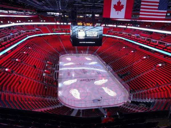 Little Caesars Arena, section: 220, row: 7, seat: 10