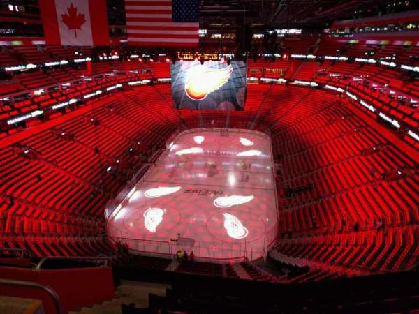 Little Caesars Arena, section: 218, row: 8, seat: 16