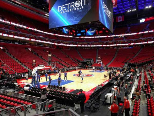 Little Caesars Arena, section: 126, row: 5, seat: 6