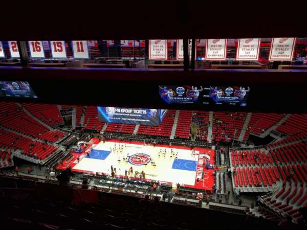 Little Caesars Arena, section: 225, row: 12, seat: 10