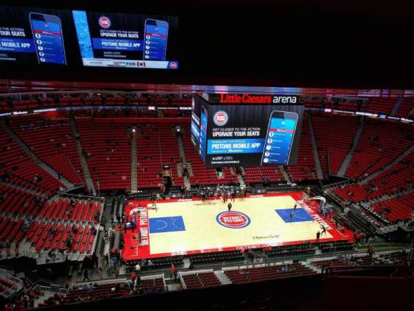 Little Caesars Arena, section: 213, row: 8, seat: 8