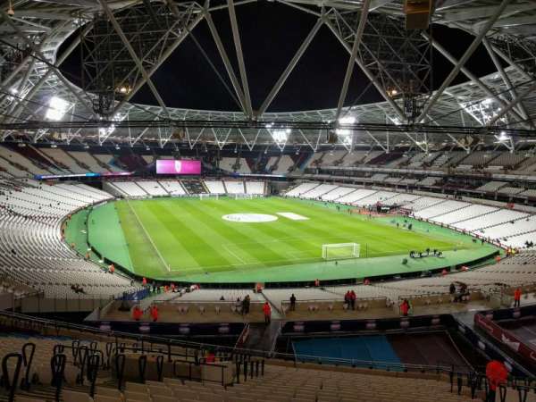 London Stadium, section: 246, row: 55, seat: 108
