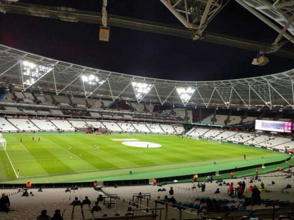 London Stadium, section: 231, row: 40, seat: 574
