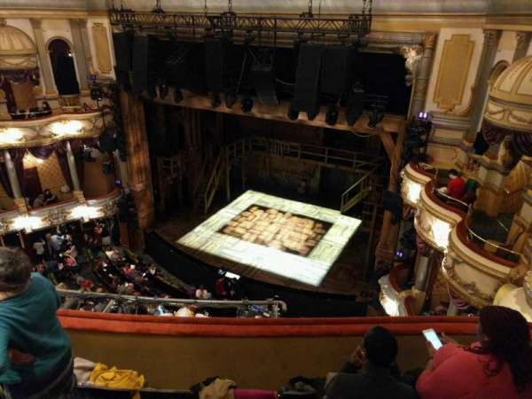 Victoria Palace Theatre, section: Grand Circle, row: E, seat: 4