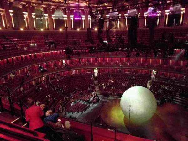 Royal Albert Hall, section: Rausing Circle X, row: 5, seat: 219