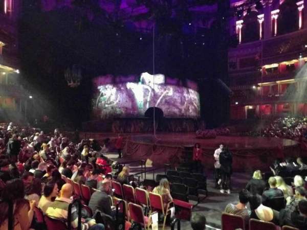 Royal Albert Hall, section: Stalls J, row: 7, seat: 56