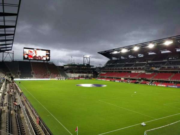 Audi Field, section: 121, row: 9, seat: 5