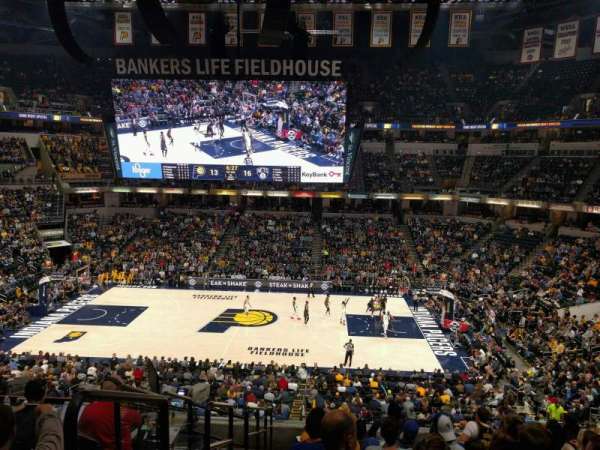 Gainbridge Fieldhouse, section: 115, row: 9, seat: 16