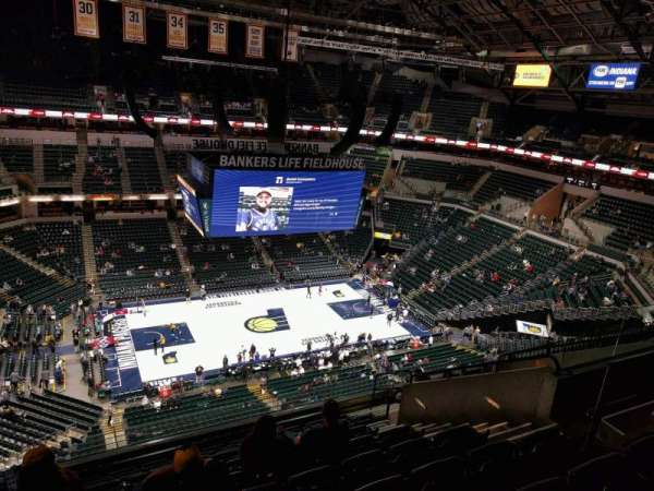 Gainbridge Fieldhouse, section: 210, row: 10, seat: 10