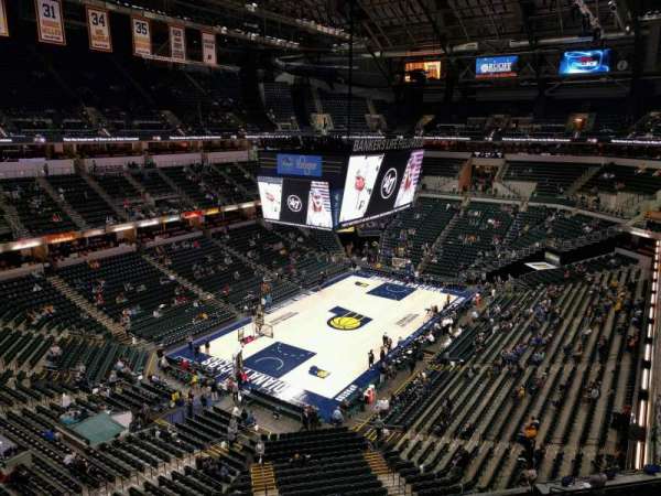 Gainbridge Fieldhouse, section: 213, row: 2, seat: 8