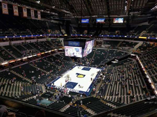 Gainbridge Fieldhouse, section: 215, row: 5, seat: 10
