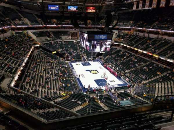 Gainbridge Fieldhouse, section: 218, row: 6, seat: 8