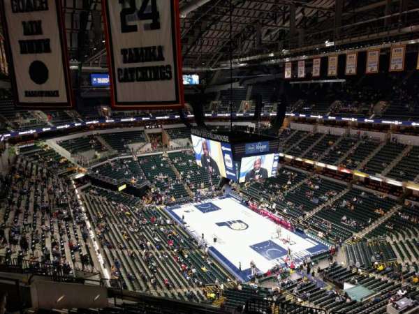 Gainbridge Fieldhouse, section: 220, row: 12, seat: 9