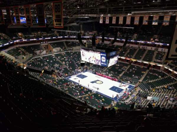Gainbridge Fieldhouse, section: 222, row: 19, seat: 9