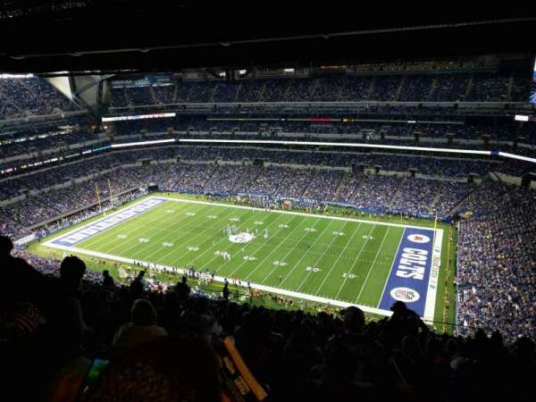 Lucas Oil Stadium, section: 609, row: 26, seat: 10