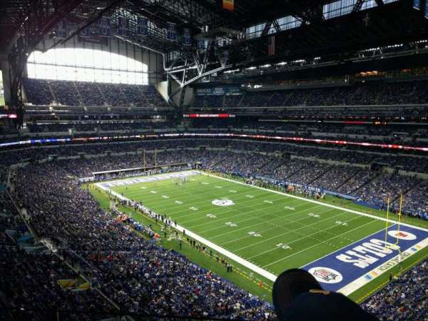 Lucas Oil Stadium, section: 506, row: 2, seat: 21