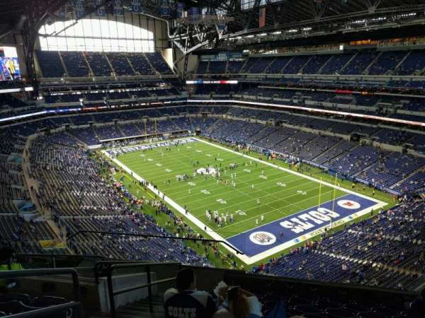 Lucas Oil Stadium, section: 604, row: 9, seat: 11