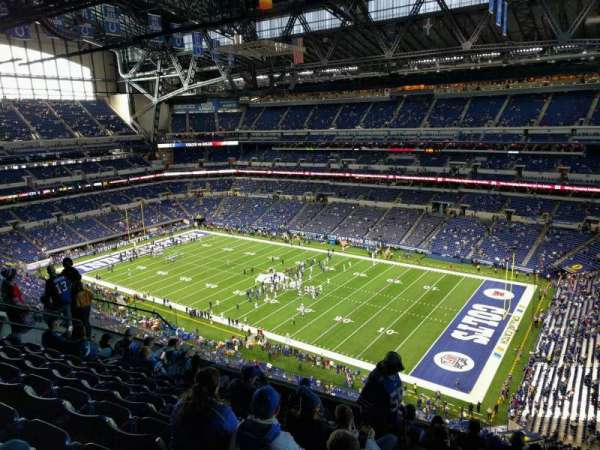 Lucas Oil Stadium, section: 608, row: 9, seat: 10