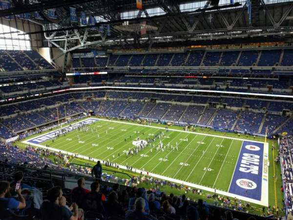 Lucas Oil Stadium, section: 609, row: 13, seat: 13