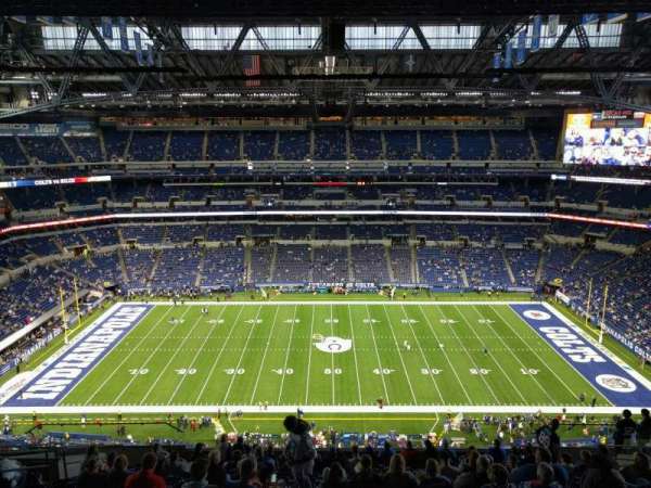 Lucas Oil Stadium, section: 613, row: 17, seat: 14