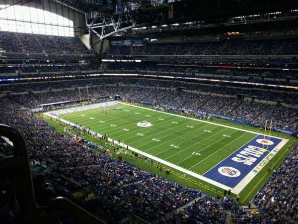 Lucas Oil Stadium, section: 507, row: 5w, seat: 12