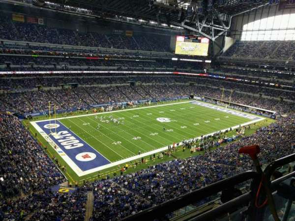 Lucas Oil Stadium, section: 546, row: 5w, seat: 5