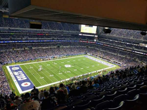 Lucas Oil Stadium, section: 645, row: 19, seat: 20